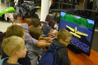 Děti si budou moci vyzkoušet letecký simulátor