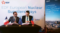 EDF posiluje svůj závazek spolupráce s českým jaderným průmyslem