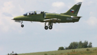 Aero předvedlo ve vzduchu letoun L-39NG určený pro LOM PRAHA