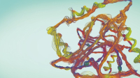 Ilustrační snímek struktury bílkoviny © Christoph Burgstedt / iStock
