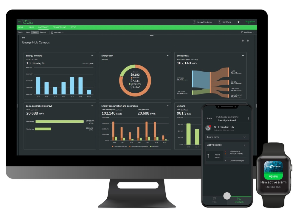 EcoStruxure Energy HUB